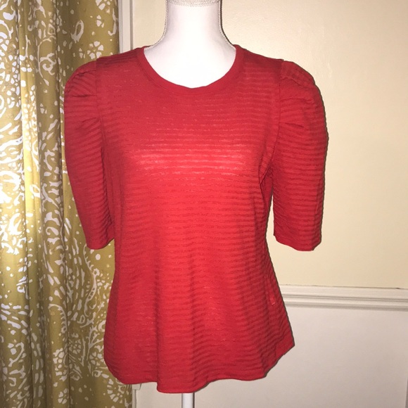 Who What Wear Tops - Who What Wear red top